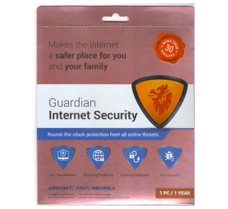 Guradian Internet Security 1 User 1 Year